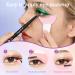 2 Pi ces Crayon Eyeliner Waterproof Rotatifs Crayons Ombre Paupi res lumineux Effet longue Dur e Couleur D grad e Avec Applicateur - Buy Online on GoSupps.com