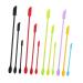 Hapinary 12st scraper for cosmetic bottles silicone spatula jam scraper from silicone kitchen supply bottle scrap with a long handle jam scrap for at home mini