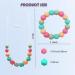 2 Pack Baby Teething Necklace Set for Mom and Toddler - Sensory Chew Necklaces for Anxiety Relief and Teething - Nursing Bracelet Included - Buy Online on GoSupps.com