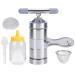 Mini Portable Honey Extractor Stainless Steel Manual Honey Presser Tool Honey Squeezer Honey Extractor Handheld Beekeeping Supplies