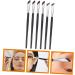 PLAFOPE 1 Set Angled Concealer Brush Eyeliner Angled Eyebrow Brush Makeup Brush Eye Brush Tool Wood Black - Buy Online on GoSupps.com