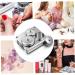 Manicure Container Liquid Powder Cup Crystal Tools Dispensing Container With Lid for Women - Buy Online on GoSupps.com