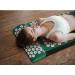 Acupress Tower Matte & Pillow Set - Acupuncture Yoga Mat for Muscle Relaxation & Recovery | Dark Green Carrying Bag - Buy Online on GoSupps.com