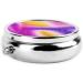 Colorful Starlight Mini Round Pill Box - 3 Compartment Travel Organizer for Home & Office Use - Buy Online on GoSupps.com