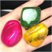 Natural Crystal Rough Natural 3 Pieces of Glaze Cast Irregular Colored Stones - Buy Online on GoSupps.com