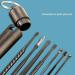 7pcs Ear Pick Earwax Removal Kit with Storage Case - Portable Ear Cleansing Tool Set - Buy Online on GoSupps.com