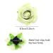 9 Pack Artificial Rose Flower Alligator Hair Clips - Boho Wedding Party Hair Accessories - Buy Online on GoSupps.com