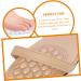 3 Pairs High Heels Forefoot Pad Inserts | Gel Metatarsal Cushions for Women - Comfortable Heel Support in Assorted Colors - Buy Online on GoSupps.com