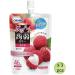 Purunto Konjac Jelly Lychee Flavor Pouch Type 4.6oz x 3pcs Japanese Low Calorie Konjac Jelly Orihiro Ninjapo - Buy Online on GoSupps.com