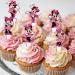 GZDUCK 24PCS Pink Cartoon Mouse Cupcake Toppers | Birthday Party Decoration for Girls Boys - Minnie Mouse Theme - Buy Online on GoSupps.com