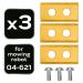 Neo Tools 3x Morava Messer - Long-lasting Robotic Lawnmower Knives Replacement for Neo Tools Morava 04-621 | International Shipping - Buy Online on GoSupps.com