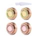 Facial Hair Remover Replacement Heads, La'Color 18K Gold Plated Replacement Heads. Count 4