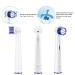 8 Pack Replacement Toothbrush Heads for Oral-B Braun Electric Toothbrushes - Compatible with Oral-B 7000/Pro 1000/9600/500/3000/8000 - Professional Brush Heads Refill - 1 Count - Buy Online on GoSupps.com