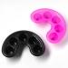 1 bol ongles cinq doigts pour un retrait rapide et facile des ongles polis bol ergonomique pour trempage des ongles rose rouge - Buy Online on GoSupps.com
