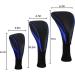 Scott Edward Golf Club Head Covers Set - 3Pcs Long Neck Mesh Headcovers for Fairway Woods, Driver, Hybrids - Blue - Interchangeable No. Tags Included - Buy Online on GoSupps.com