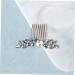 Ipetboom 1pc Rhinestone Disc Hair Comb Wedding Hair Combs for Women Pearl Hair Clip Vintage Bridal Hair Comb Crystal Hair Comb Hair Pin Hair Claw Alloy Rhinestones Headgear Bride - Buy Online on GoSupps.com