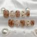 Handmade nail patches finished milk coffee halo dyeing ice permeating wearing nail nails(Size:XS) - Buy Online on GoSupps.com