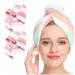 Microfiber Hair Towel 2Pack, AuroTrends Hair Towel Wrap for Women/Kids- Super Absorbent Soft Microfiber Towel for Hair, Hair Drying Towels for Long/Thick/Fine/Curly Hair (Set of 2, Rainbow) Multicolor