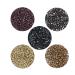 500 pieces 5 mm micro rings silicone rings micro links ring beads for hair extension (blonde) 500 pieces blonde