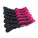 BEINY 6PCS Plastic Crocodile Hair Styling Clips - Non Slip Grip Alligator Clips for Thick Hair - Rose Red Barrettes for Women Girls - Buy Online on GoSupps.com