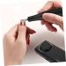 DRESSOOS Portable Nail Drill Nail Polisher Aluminum Alloy Miss Clothing Set Mini Sanding Tool 14X7X2.5CM Black - Buy Online on GoSupps.com