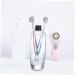 Minkissy 6-Pack Crystal-Clear Charcoal Toothbrushes for Sensitive Teeth | Travel & Home Use - Buy Online on GoSupps.com