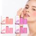 4PCS Jelly Blush Stick Set Milk Jelly Tint Blush Lip Stick Long Lasting Milk Jelly Blush Stick-1 000+ Swipes Per Stick Watercolor Finish Build Long Lasting Moisturizing Bar