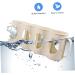 Alipis 2pcs 4 Beige Storage Holder Plastic Refrigerator Section Can Hand Type Organizer Beverage Pull Beige 10.5X30CM - Buy Online on GoSupps.com