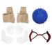 Hallux Valgus Corrector Hallux Corrector Toe Corre Bunion Corrector 5PCS/Set Hallux Valgus Corrector Toe Separator Correction Pad Massaging Ball Foot Care Tool
