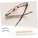 Collbath Adjustable Glasses Replacement Bars - Universal Metal Spare Parts for Frames - 13.20x0.30cm - Buy Online on GoSupps.com