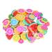 Lurrose 1000pcs 3D Fruit Slices Soft Ceramic Nail Art DIY Decorations