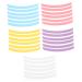 5 Sheets Silicone Lash Lifting Lash Perming Silicone Pads Silicone Eyelash Lash Lifting Pads Eyelash Lifting Ribbon Curlers Eyelash Tool Silica Gel Supplies Multicolor