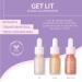 Carter Beauty Get Lit Liquid Illuminator - Vegan Rose Gold Highlighter, 0.3 oz - Buy Online on GoSupps.com