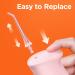 Bitvae Cordless Water Flosser - 3 Modes Electric Tooth Flosser with 6 Jet Tips | IPX7 Waterproof & USB Rechargeable - Quartz Pink - Buy Online on GoSupps.com