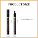 Erinde Nail Polish Pens for Nail Decoration Metallic Nail Varnish Pen Nail Art Tool DIY Nail Manicure for Women Glossy Soak off UV/LED Mirror Effect High Shine Brown - Buy Online on GoSupps.com
