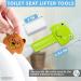 4Pcs Toilet Seat Lifter Tool - Self-Adhesive Handle for Touch-Free Lid Lifting - Portable and Hygienic Toilet Seat Cover Lifters - Buy Online on GoSupps.com
