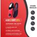 Plantar Fasciitis Arch Support Insoles for Men & Women | Heavy Duty Pain Relief Orthotics for Flat Feet | Upgrade Comfort for Work Boots | Black - Size M:10.9 (Men 8-9.5/Women 9-10.5 - Buy Online on GoSupps.com