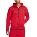 Nike Women's Sportswear Tech Fleece Windrunner Women's Full-Zip Hoodie Standard Medium Gym Red/Black