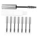 WOONEKY 8pcs Mascara Empty Tube Mascara Clear Lash Wand Containers Eyelash Tubes Tubing Tubular Girl