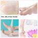Silicone Gel Heel Cushion 3 Pairs for Plantar Fasciitis & Heel Pain Relief | Healing Pads for Cracked Heels - Unisex - Buy Online on GoSupps.com