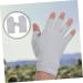Healeved 1 Pair Uv Gloves Fingerless Gloves for Women Uv Protection Touchscreen Gloves Professional Protection Fingerless Gloves Nail Gloves Women's Lamp Anti-uv Fabric 19.5x8cm - Buy Online on GoSupps.com