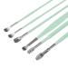 VOCOSTE 6Pcs Stainless Steel Ear Cleansing Tool Set with Faux Leather Packaging - Green - Buy Online on GoSupps.com
