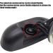 Baby Backseat Mirror - 360 Rotatable Rearview Safety Mirror with Adjustable Angle and Suction Cup - Black - Buy Online on GoSupps.com