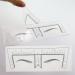 50pcs Disposable Eyebrow Ruler Stencils for Microblading & Tattoo | Model B-50pcs - Buy Online on GoSupps.com