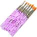 Mautacly 7Pcs Acrylic Nail Art Pen Tips UV Painting Brush with Drill Pen and Brush - Buy Online on GoSupps.com