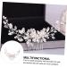 Didiseaon Pearl Comb Rose Gold Pearl Bridal Side Comb Bridal Headpiece Rhinestone Hair Clip Pearl Hair Pin Comb Bridal Headdress Hair Accessories Bride Rhinestones White - Buy Online on GoSupps.com