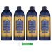 Tesori d'Oriente Bagno Lot de 4 cr mes de bain moussant l'extrait de papyrus - Nettoie la peau et hydrate - 500 ml - Avec porte-cl s Beni Culinari