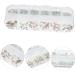Healeved 1 Box Nail Drill Decoration Nail Stickers Nail Art Accessories Nail Rhinestones Rhinestone for Nails Diamonds Nail Art Sticker Nail Glitter False Nail Jewelry Assorted Gem Glass - Buy Online on GoSupps.com