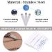 Pack of 50 Micro Blading Blades Curved 18-Pin Semi Permanent Eyebrow Make-Up - Buy Online on GoSupps.com