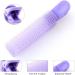 Hair Root Fluffy Clip 4 Pcs Non-Slip Cold Wave Curling Iron for Home Showers Salon DIY Styling Tools (Purple) - Buy Online on GoSupps.com